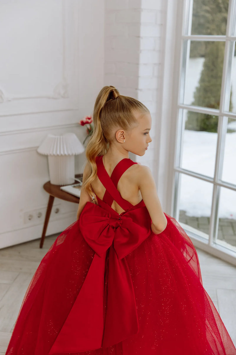 Aurora flower girl dress