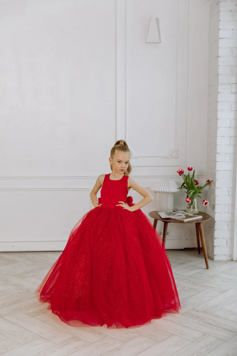 Aurora flower girl dress