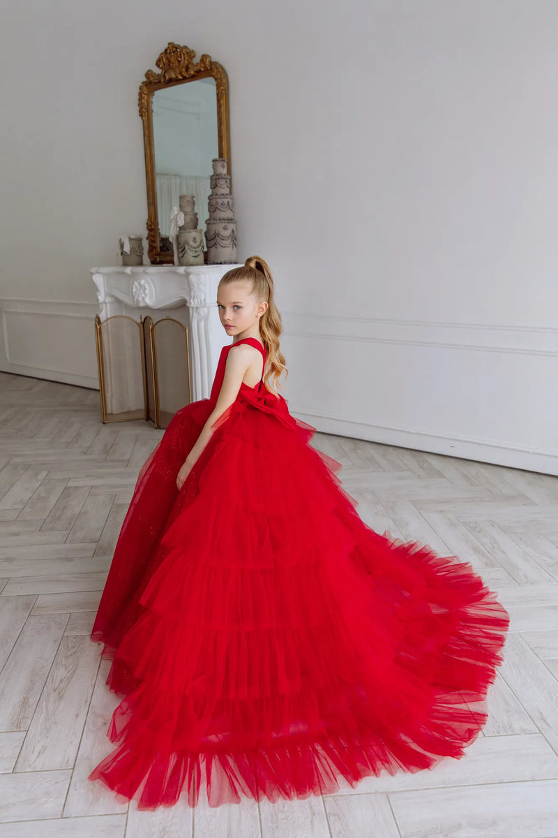 Aurora flower girl dress