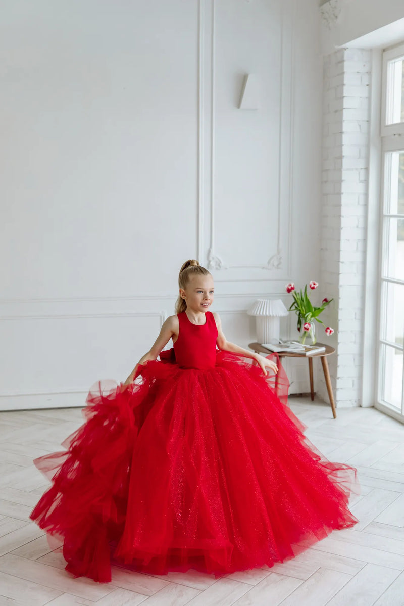 Aurora flower girl dress