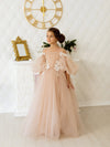 Jessica tulle flower girl dress