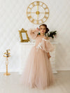 Jessica tulle flower girl dress