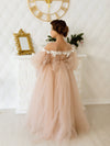 Jessica tulle flower girl dress