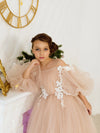 Jessica tulle flower girl dress