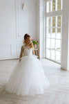 Odetta tulle flower girl dress