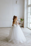 Odetta tulle flower girl dress