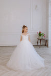 Samantha lace flower girl dress