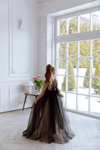 Felicia tulle flower girl dress