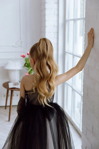 Felicia tulle flower girl dress