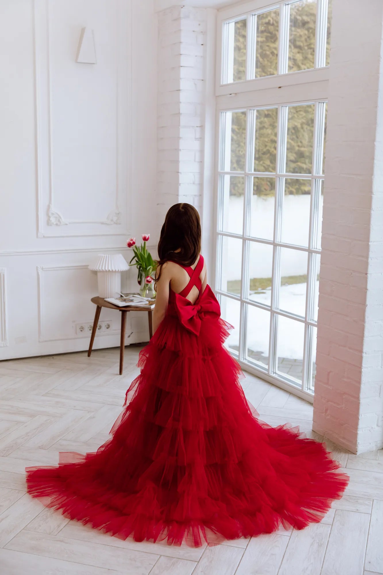 Casablanсa satin flower girl dress – Boutique De Сharme Casablanсa satin flower girl dress – Boutique De Сharme