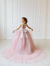 Karina tulle flower girl dress