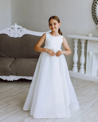 Gloria organza flower girl dress