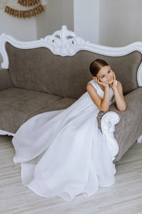 Gloria organza flower girl dress