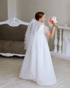 Gloria organza flower girl dress