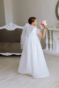 Gloria organza flower girl dress