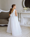 Gloria organza flower girl dress