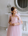 Stefania tulle flower girl dress