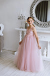 Stefania tulle flower girl dress