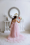 Stefania tulle flower girl dress