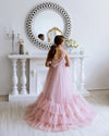 Stefania tulle flower girl dress