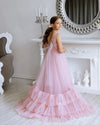 Stefania tulle flower girl dress