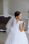 Alexandra tulle flower girl dress