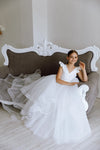 Alexandra tulle flower girl dress