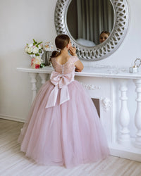 Erica tulle flower girl dress