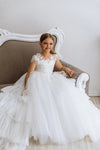 Liza lace flower girl dress